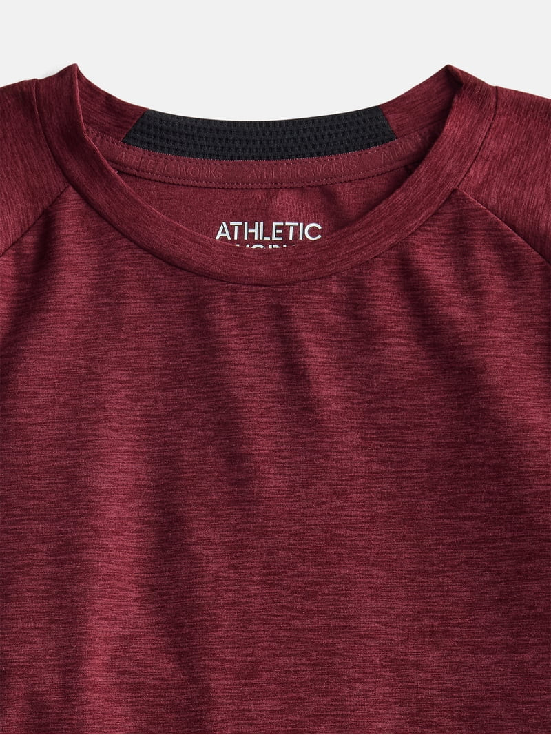 Athletic Work Boys ButterCore Tee with Long Sleeves, Sizes 4-18 | Walmart (US)