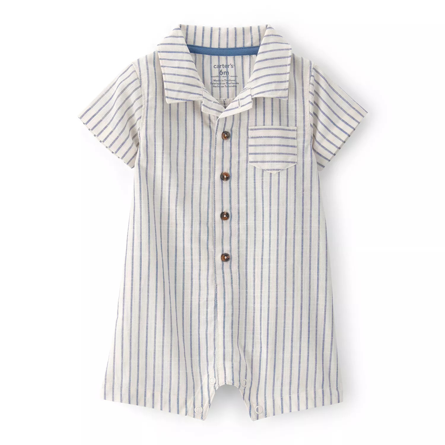 Carter's Boys Romper Navy 3M:- Navy, 3M | Sam's Club