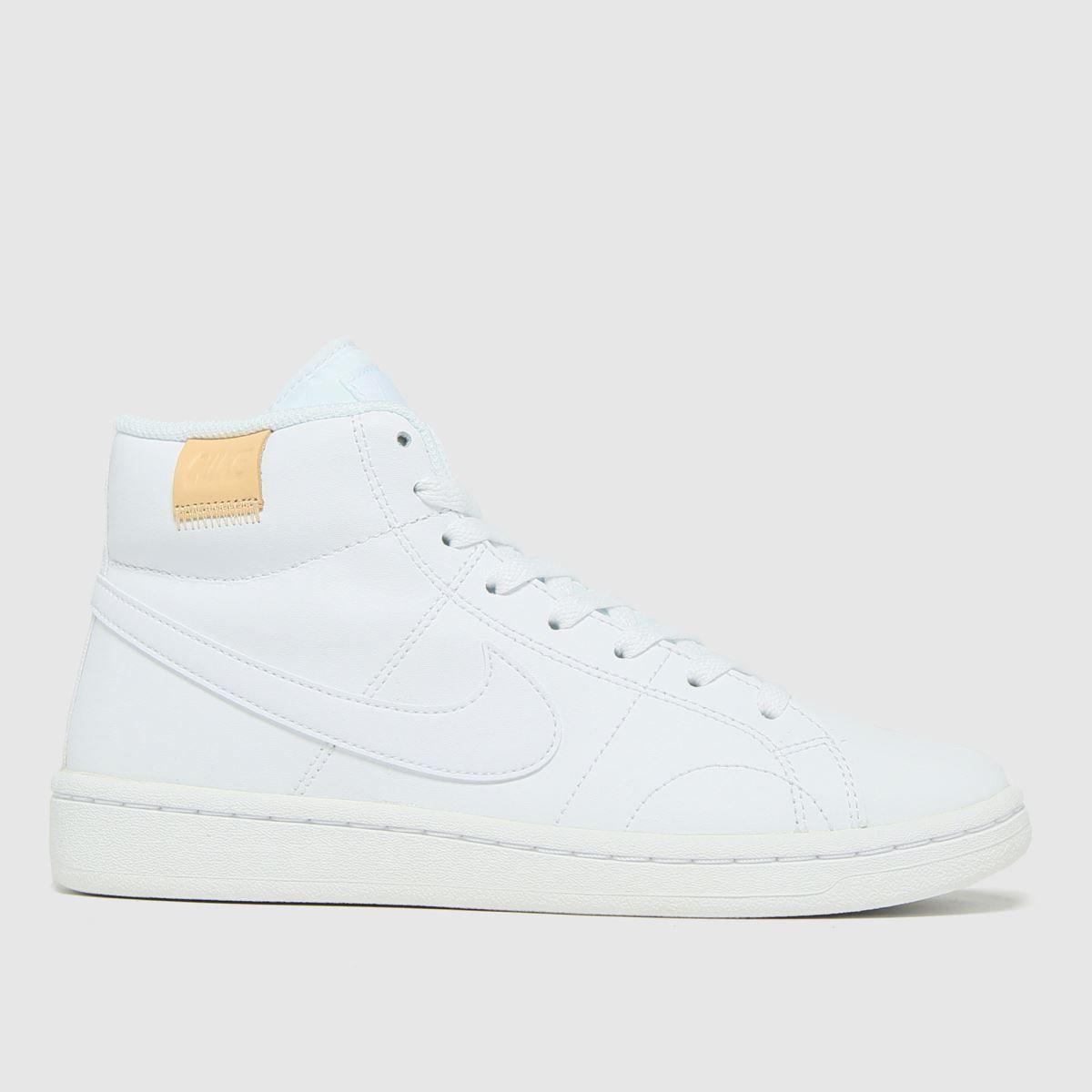 Nike white court royale 2 mid trainers | Schuh