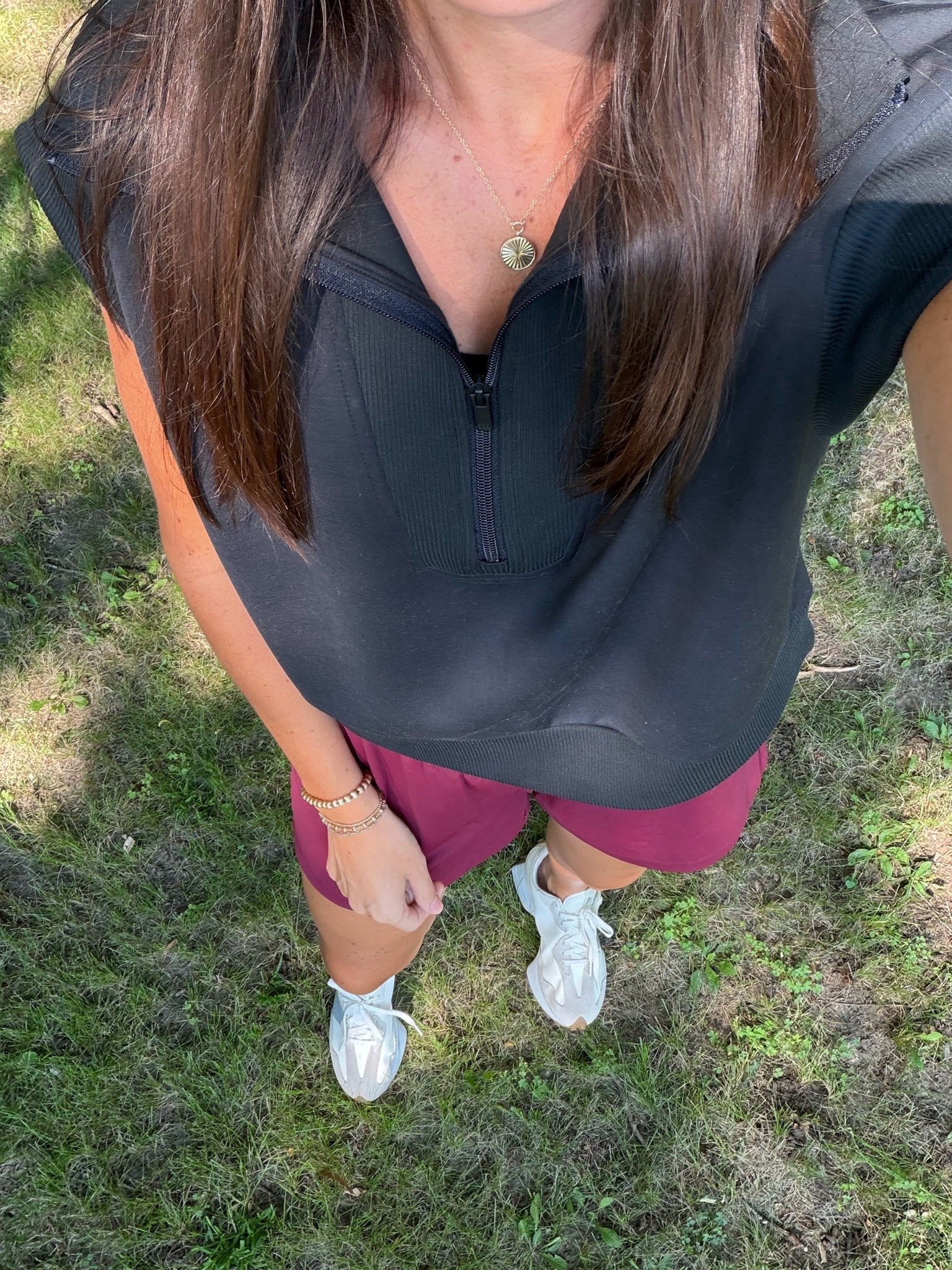 Today’s comfy outfit 

Top - medium 
Shorts - medium