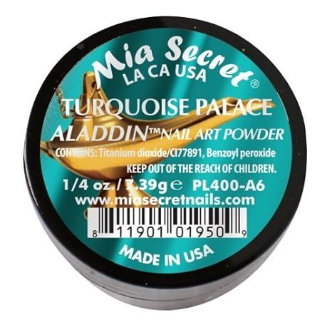 Mia Secret Proferssional Acrylic Powder - Aladdin Collection 1/4oz Jar (Pick your Color) (Turquoi... | Amazon (US)