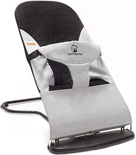 Ergonomic Baby Bouncer Seat - Bonus Travel Carry Case Included - Safe, Portable Rocker Chair with... | Amazon (US)