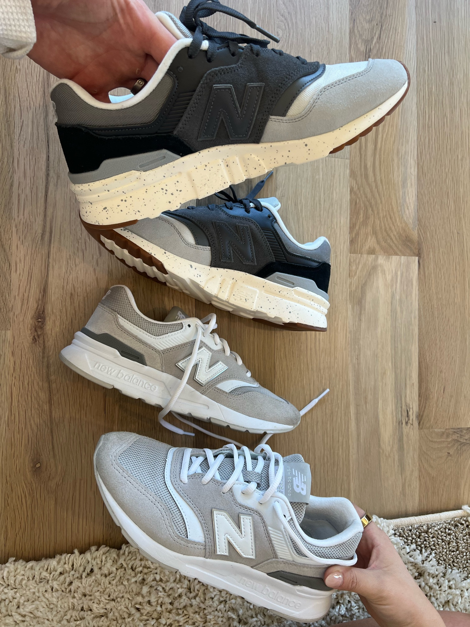 Father's Day How we were staying comfortable while waiting for Smoke’s arrival. Will always cherish those days before parenthood but couldn’t be more happy as a father! @newbalance @dsw #DSWpartner #ad 
#liketkit 
@shop.ltk
https://liketk.it/4aGCw

#LTKGiftGuide #LTKunder100 #LTKmens #LTKGiftGuide #LTKmens #LTKunder100