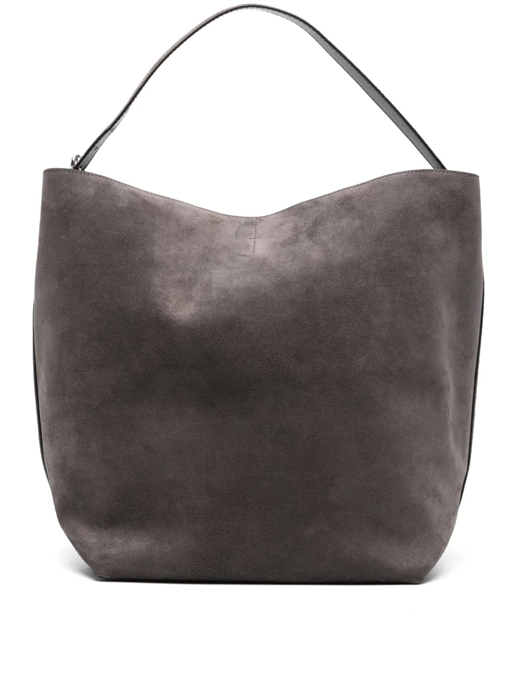 open-top suede tote bag | Farfetch Global