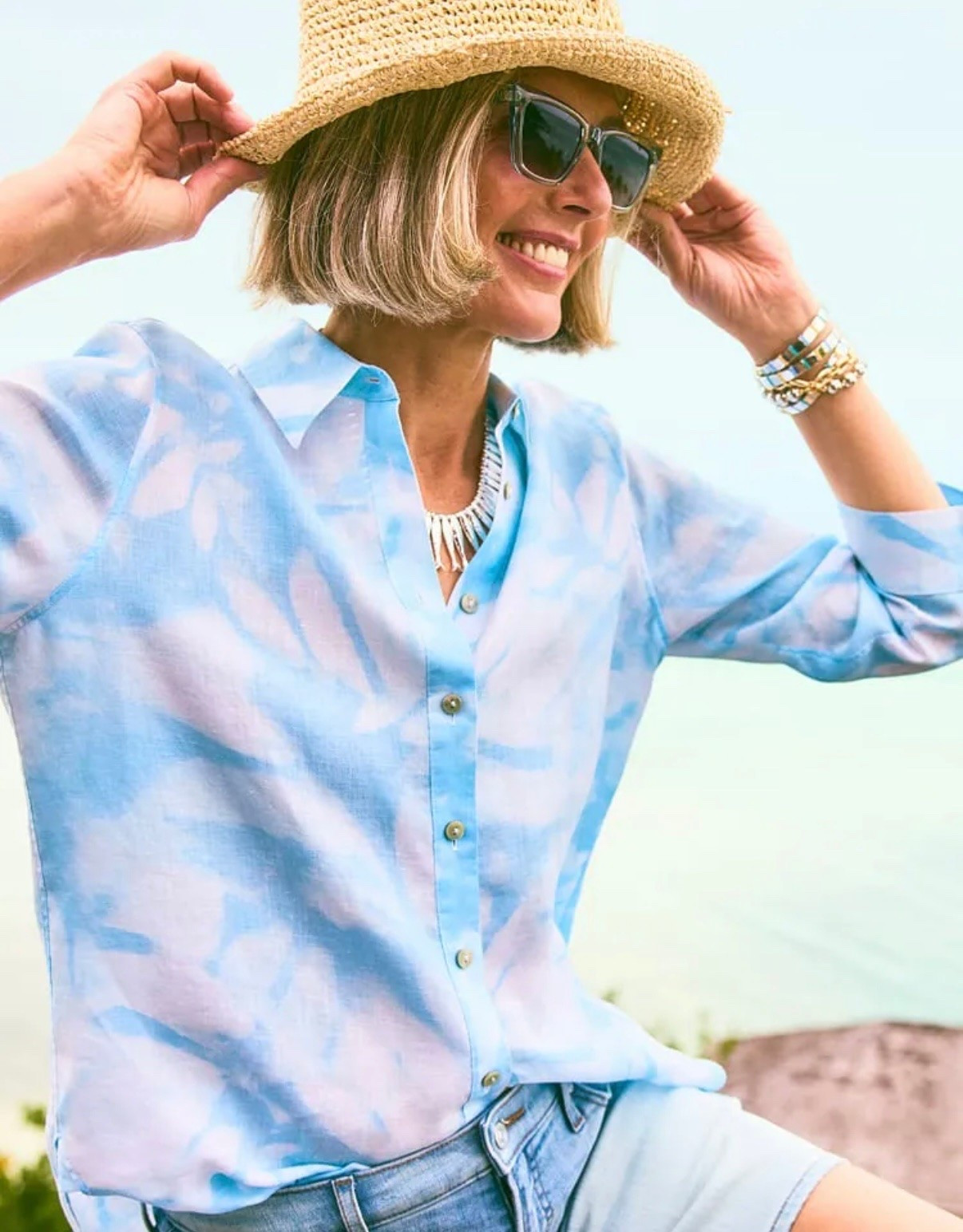 FUN summer look worth recreating!!!!! 40% off 2 or more full-price styles!

#LTKootd #LTKOver40 #LTKgrwm
