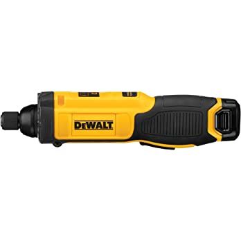 DEWALT 8V MAX Cordless Screwdriver, Gyroscopic, Rechargeable, Battery Included (DCF682N1),Black | Amazon (US)