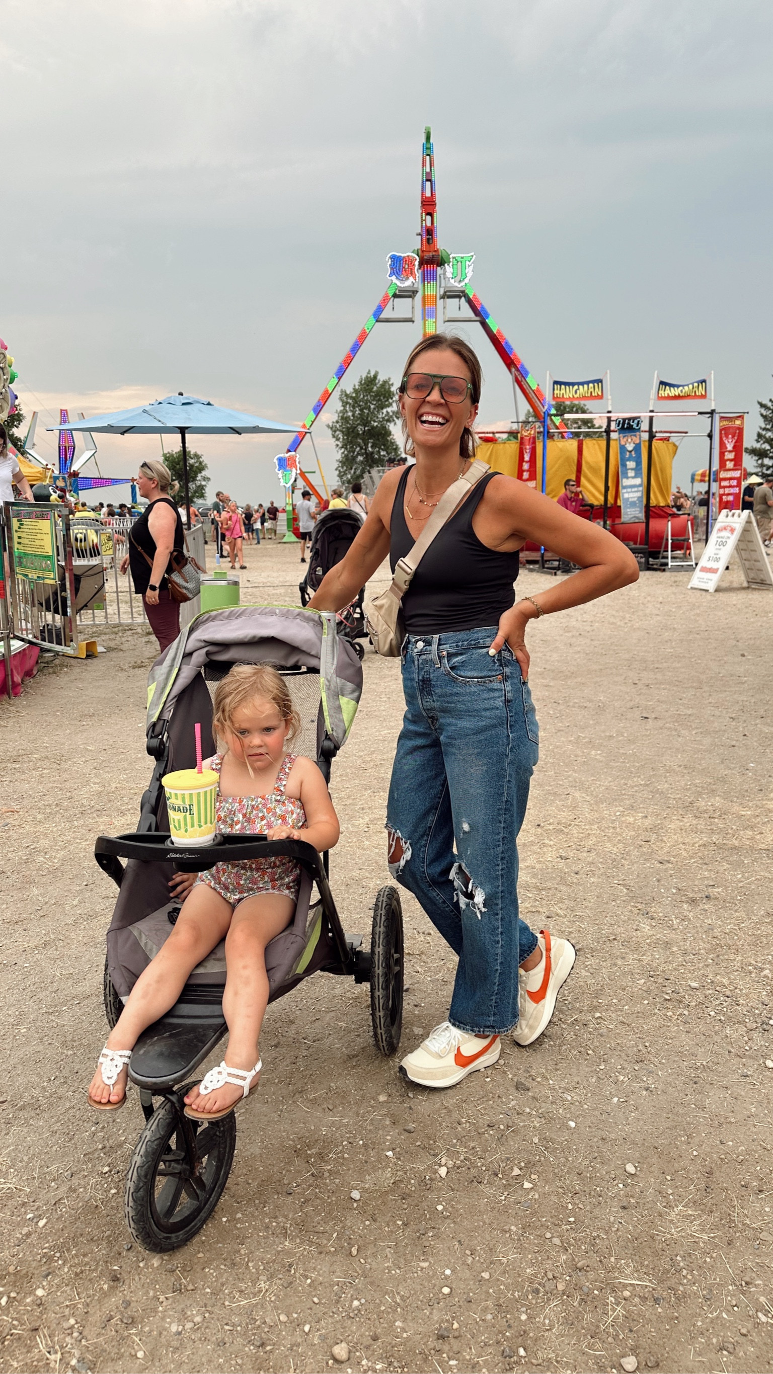 Fair outfit, super comfy. Everything true to size, and on sale right now! 

#LTKSeasonal #LTKU