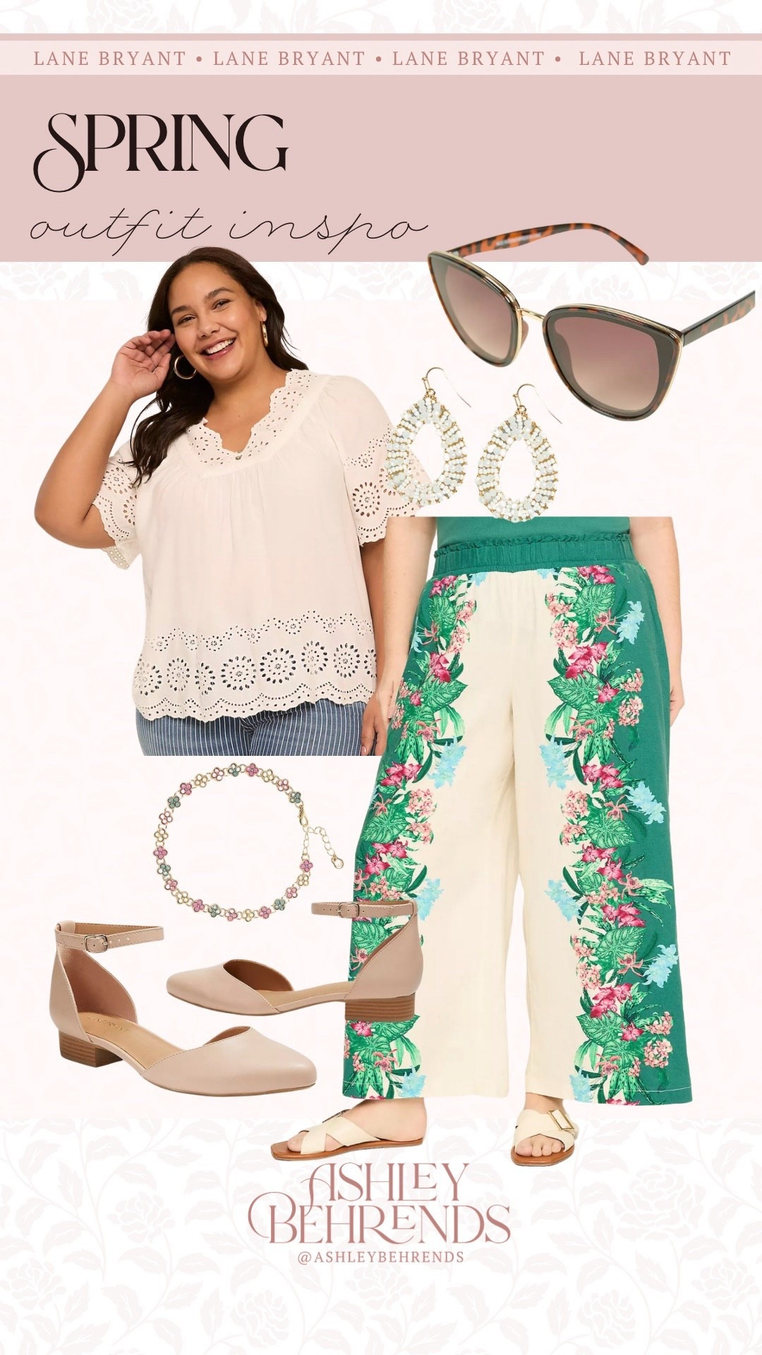 Lane Bryant has some of the cutest spring finds of the year. I love the pops of green and the florals are stunning. This eyelet top is adorable and can be worn with so many different outfits. 
Spring outfit inspo 

#LTKSeasonal #LTKPlusSize