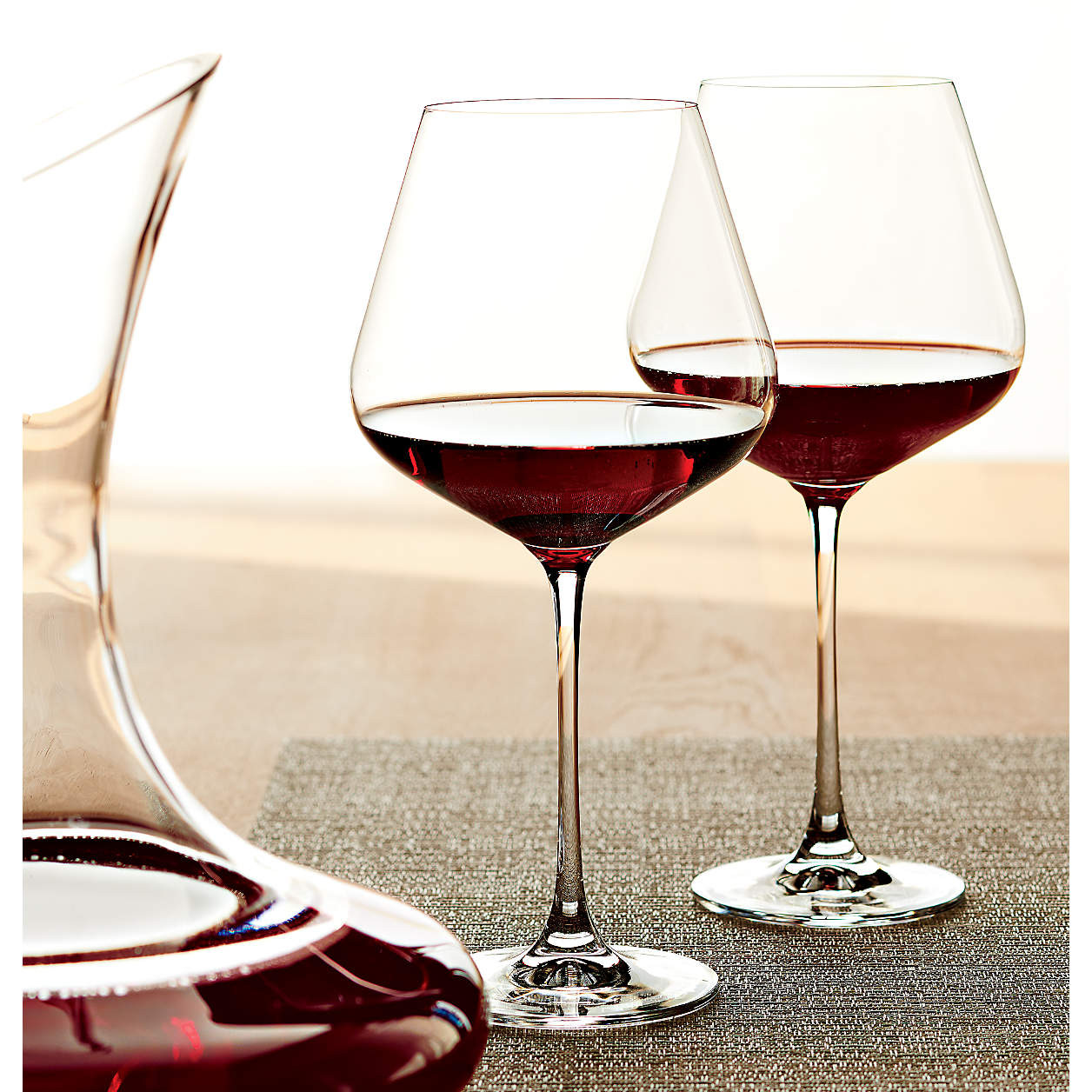 Hip Oversized Big Red Wine Glass + Reviews | Crate & Barrel | Crate & Barrel