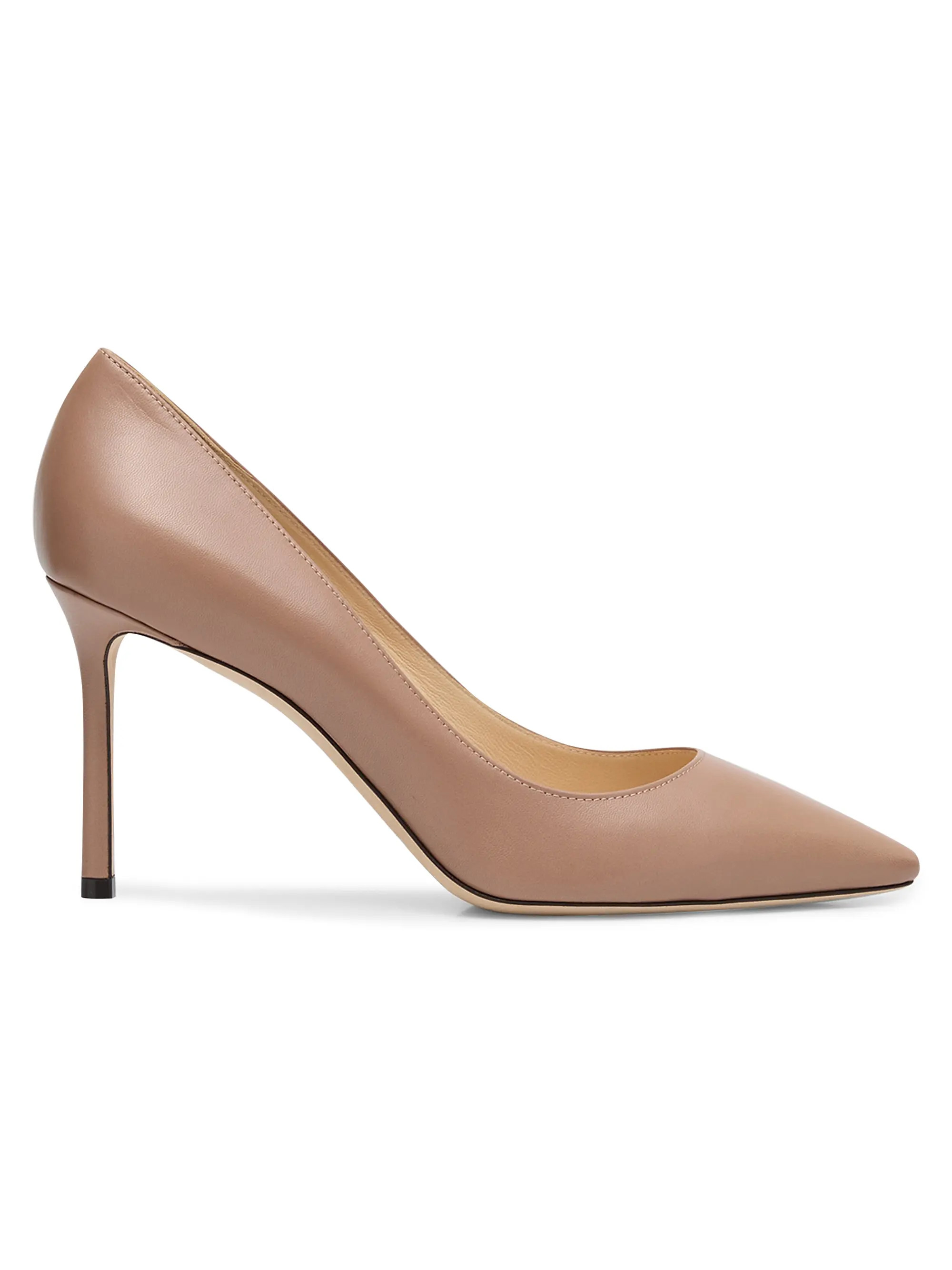 Romy 85MM Leather Pumps | Saks Fifth Avenue