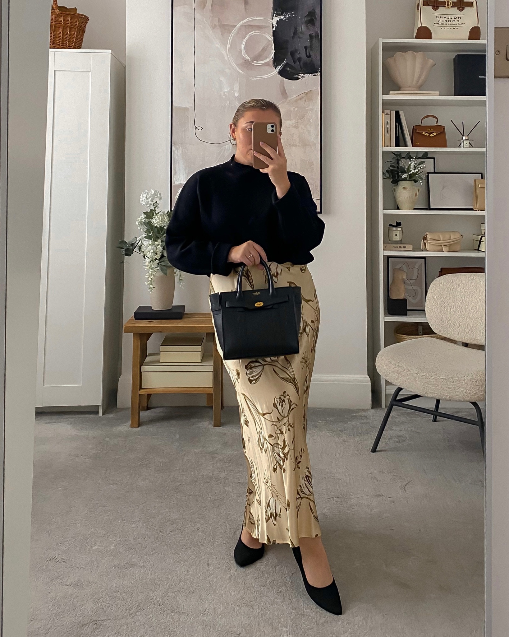 Ways to wear a silk skirt 