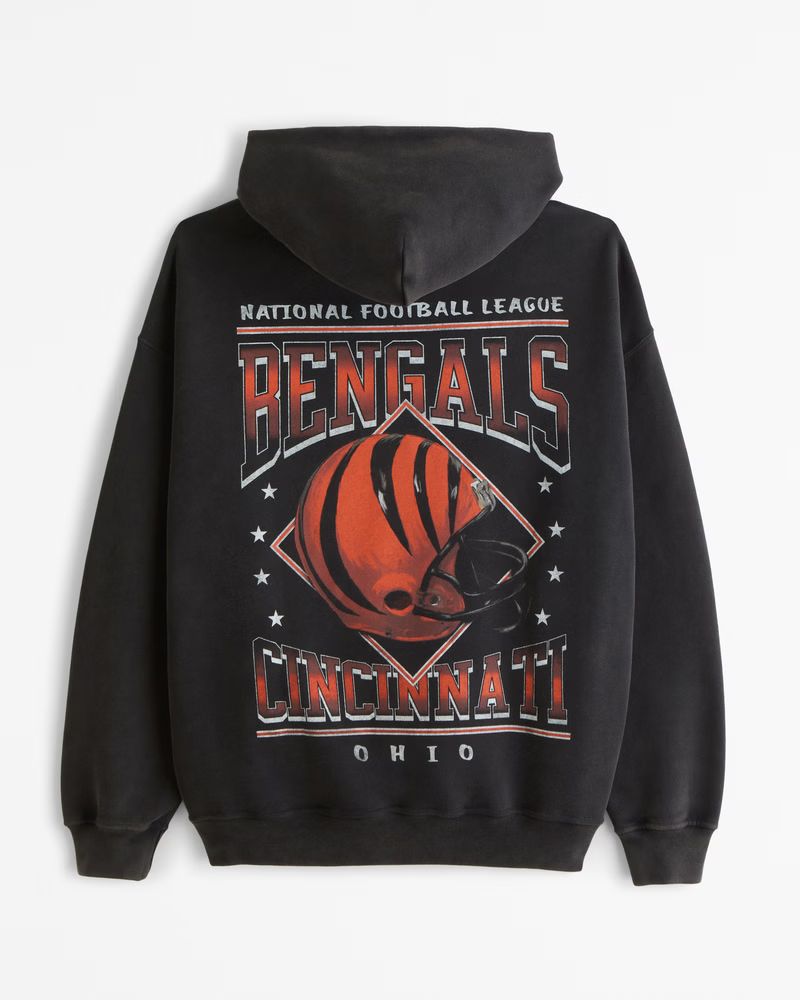 Cincinnati Bengals Graphic Popover Hoodie | Abercrombie & Fitch (US)