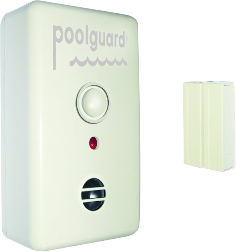 PoolGuard DAPT-2 Water Hazard Pool Door Alarm, White | Amazon (US)