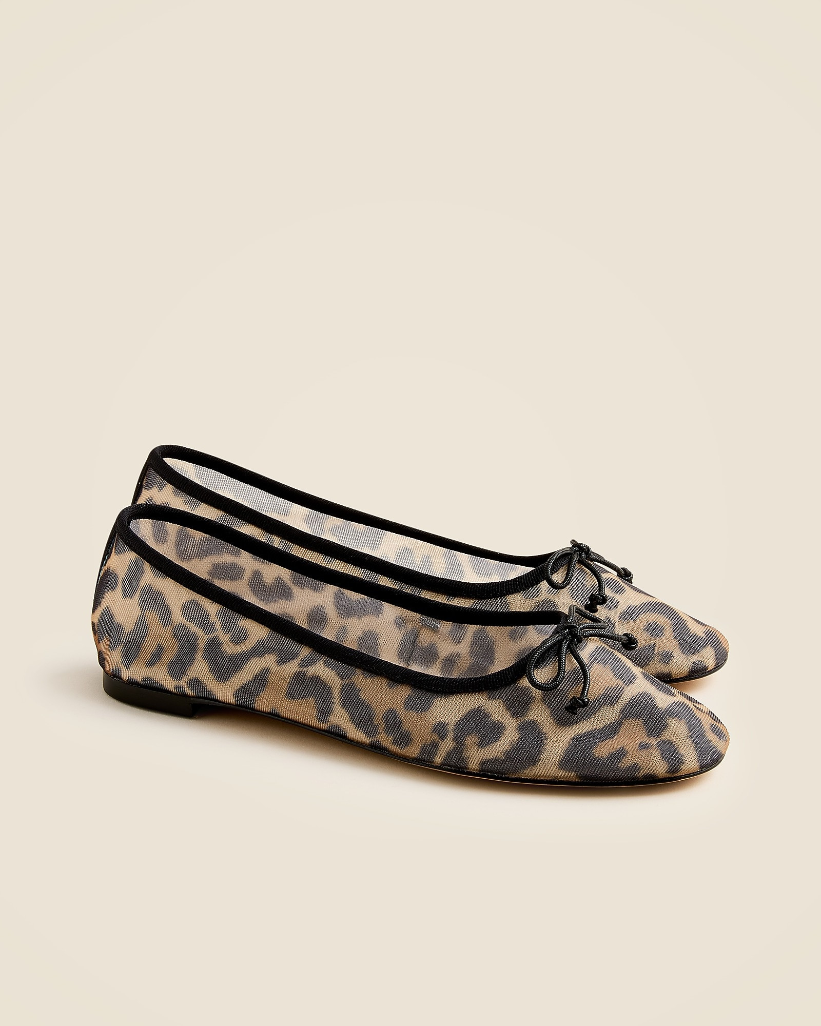 Andi ballet flats in printed mesh | J. Crew US