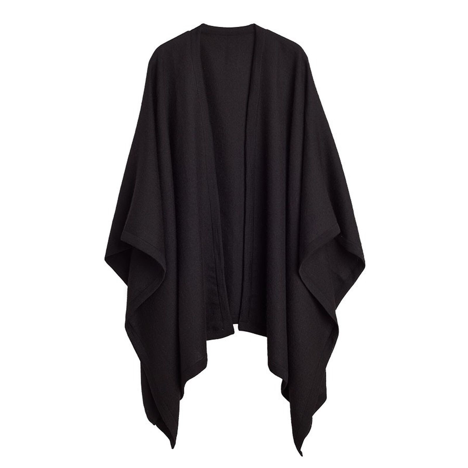 Baby Alpaca Square Edge Cape | Cuyana