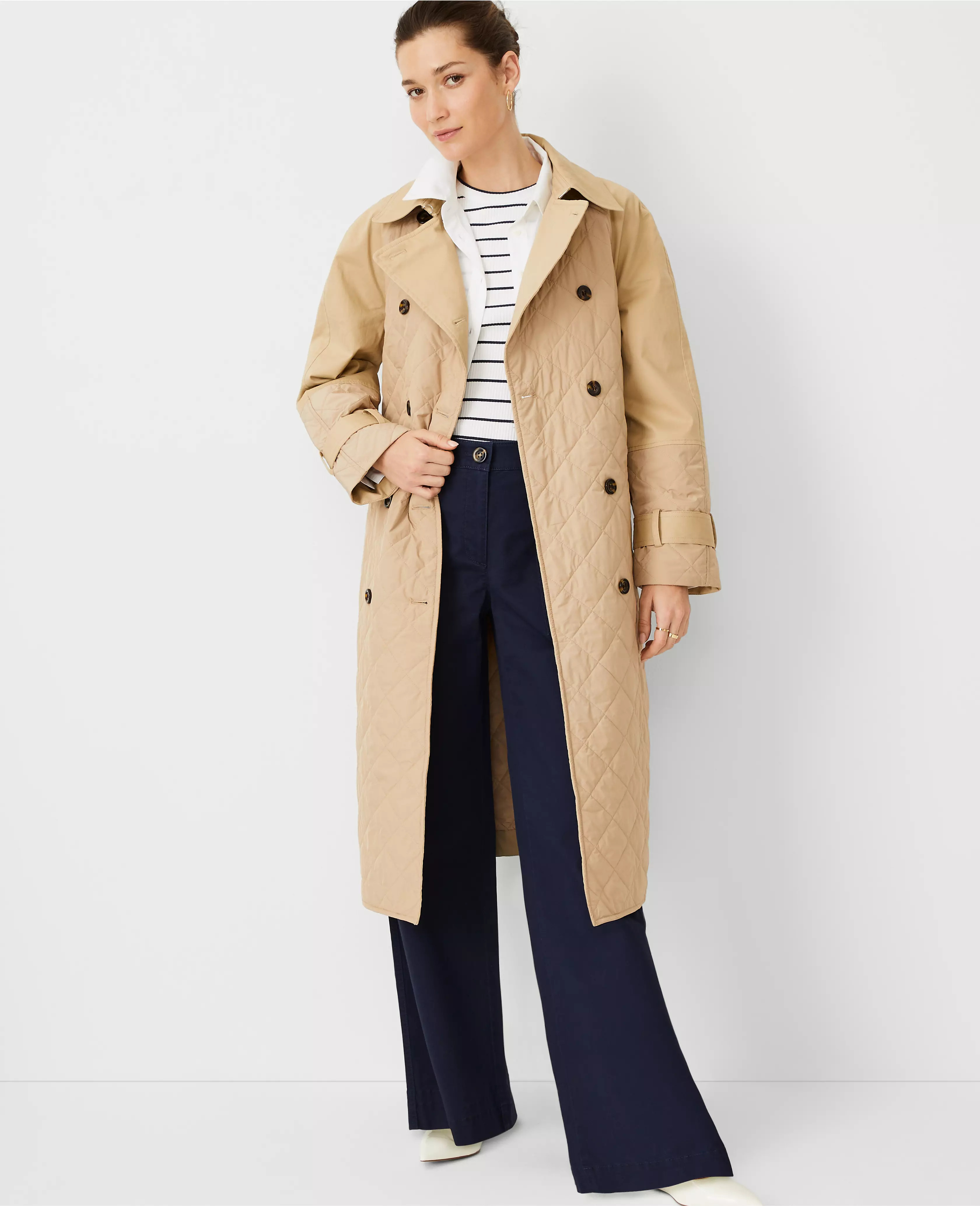 AT Weekend Wide Leg Chino Pants | Ann Taylor (US)