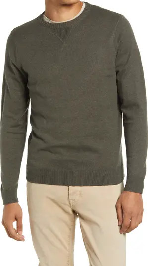 Cotton & Cashmere Crew Sweater | Nordstrom