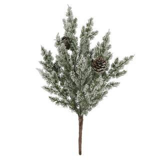 23.5" Snowy Pine & Pinecone Deluxe Bush by Ashland® | Michaels® | Michaels Stores