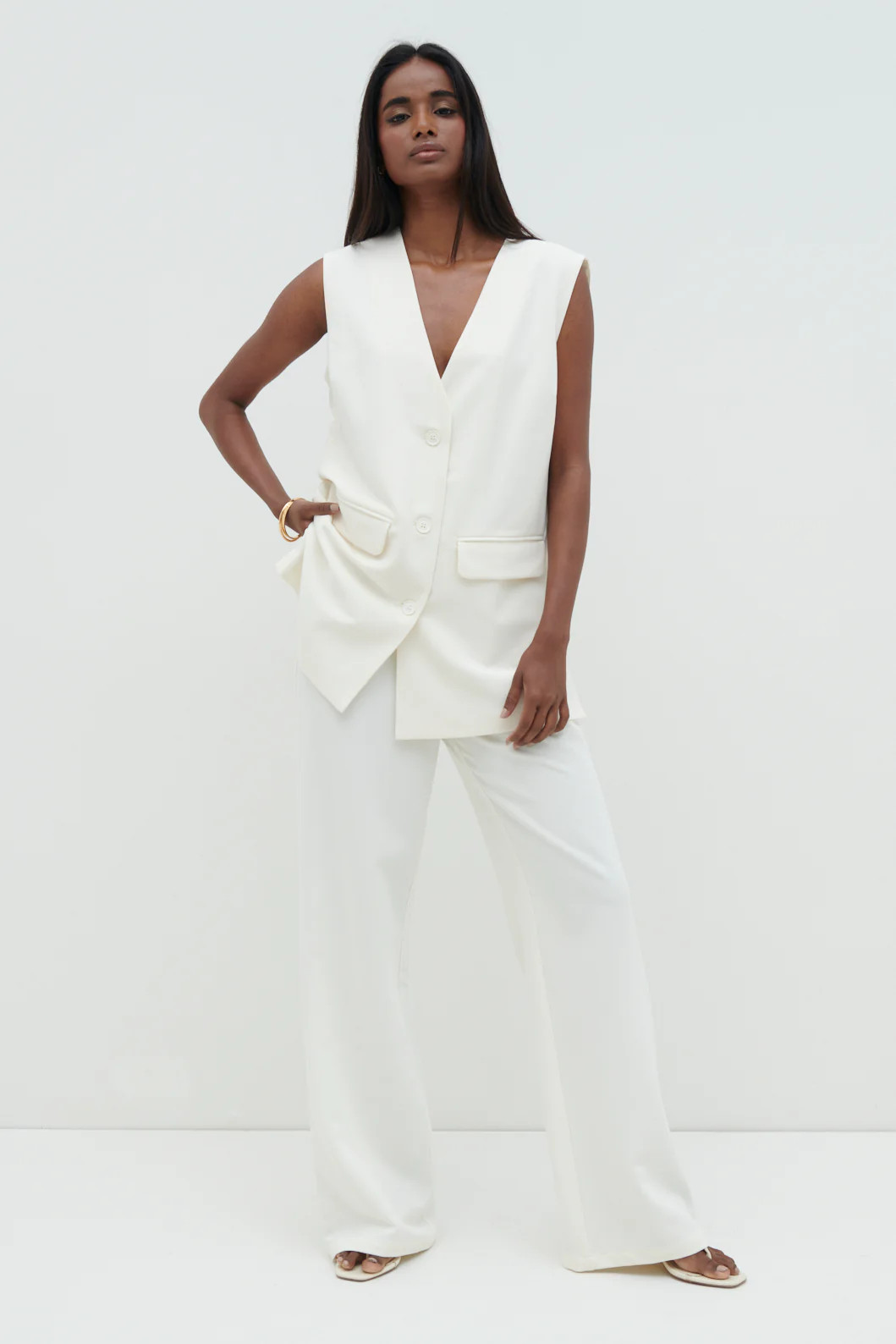 Harlee Straight Leg Trousers | Pretty Lavish (UK)