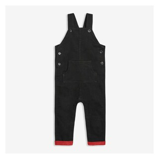 Baby Boys' Black Denim Overalls | Joe Fresh (North America)