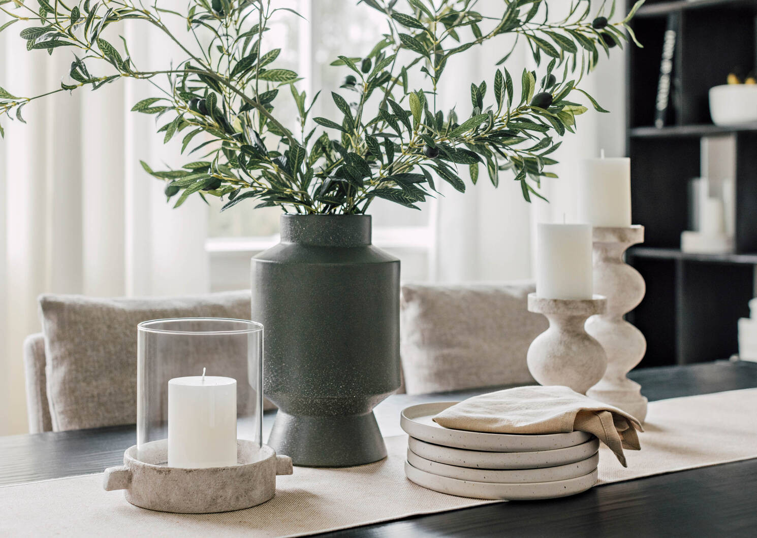 Reade Lantern Short White | Urban Barn