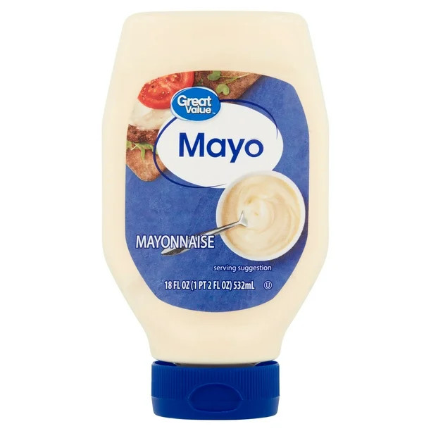 Great Value Mayonnaise, 18 fl oz | Walmart (US)