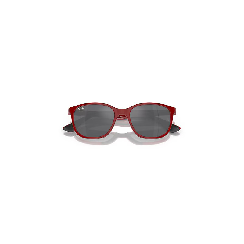 Ray-Ban Rb9078s Kids Bio-based Sunglasses Red On Black Frame Silver Lenses 48-16 | Ray-Ban (US)