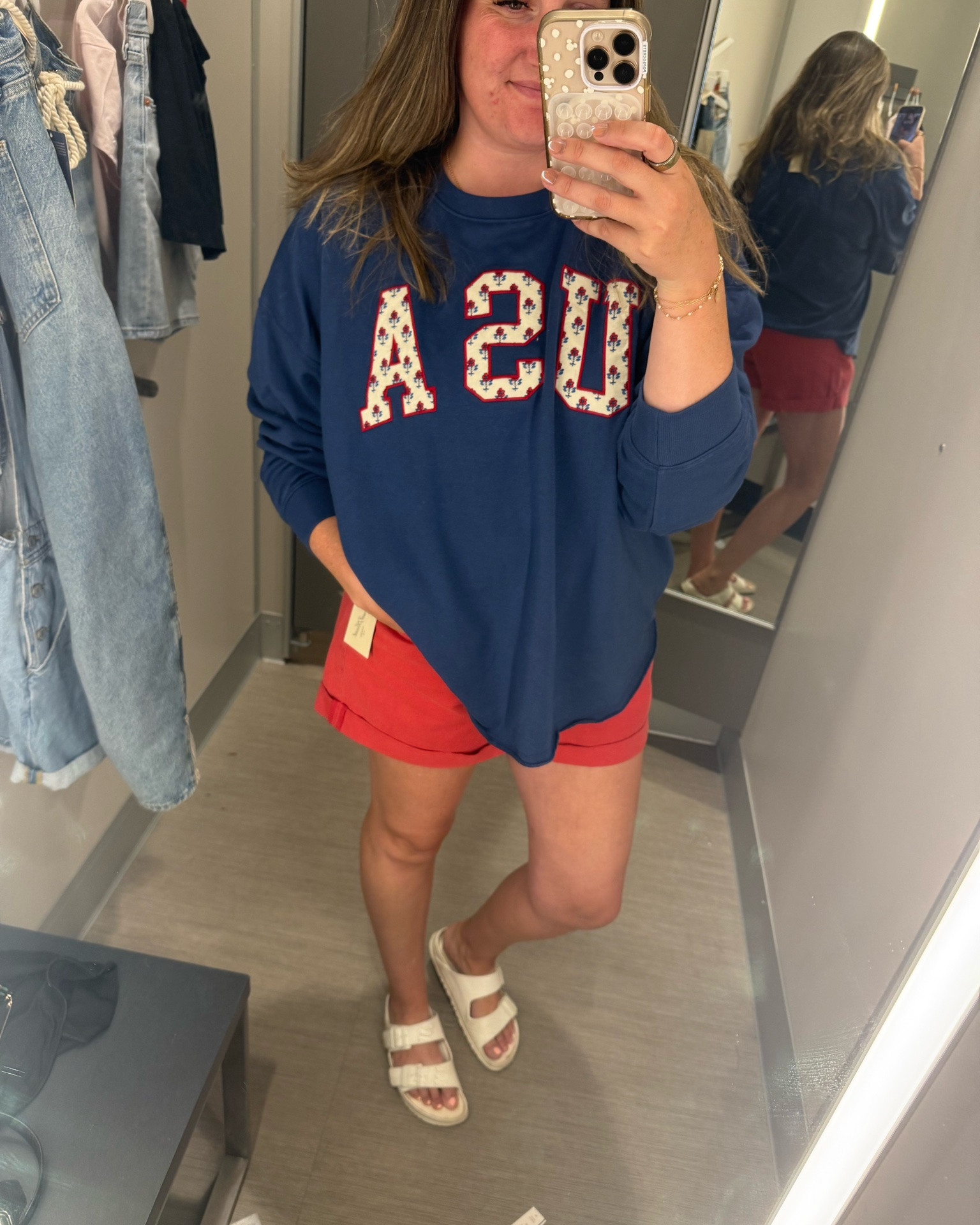 My FAVORITE shorts from last year are back! Plus the cutest barrel tie jeans ever!! @target #ad #sponsored