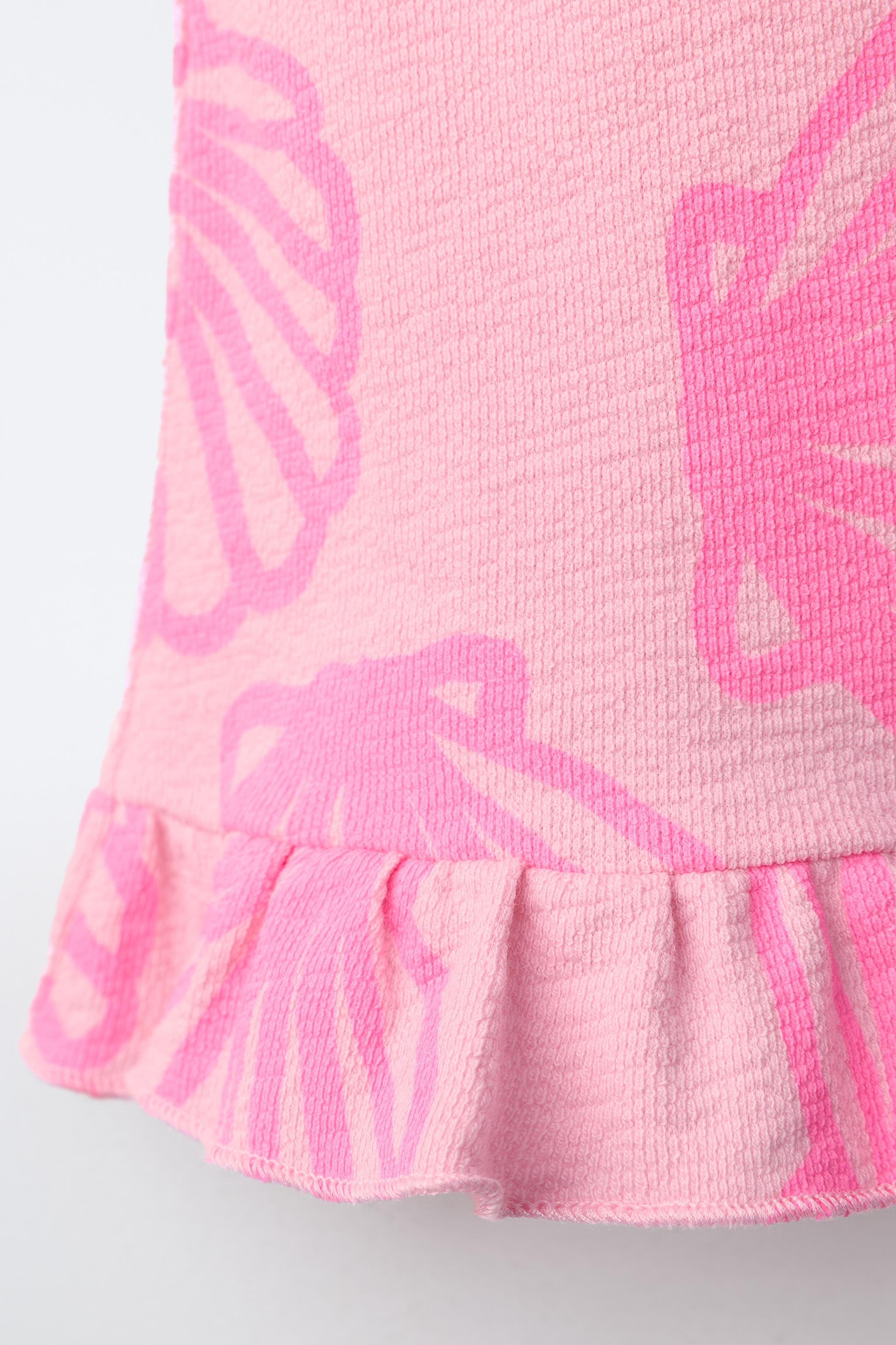 NEON KNOTTED SHELL T-SHIRT | Zara US
