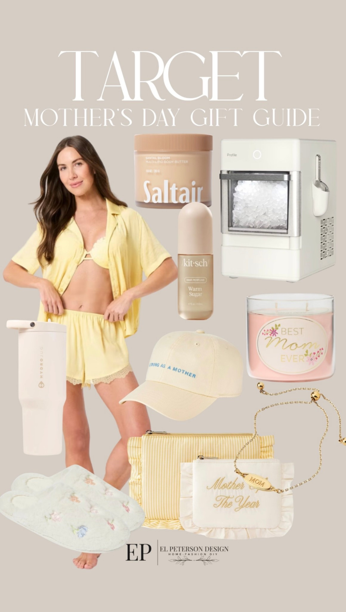 Target 
Mothers Day Gift Guide 
Pjs
Ice maker 
Cap
Necklace
Slippers 
Tumbler
Candle

#LTKMothersDay