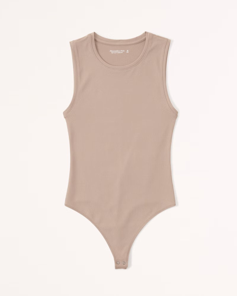 Seamless Fabric Tank Bodysuit | Abercrombie & Fitch (US)