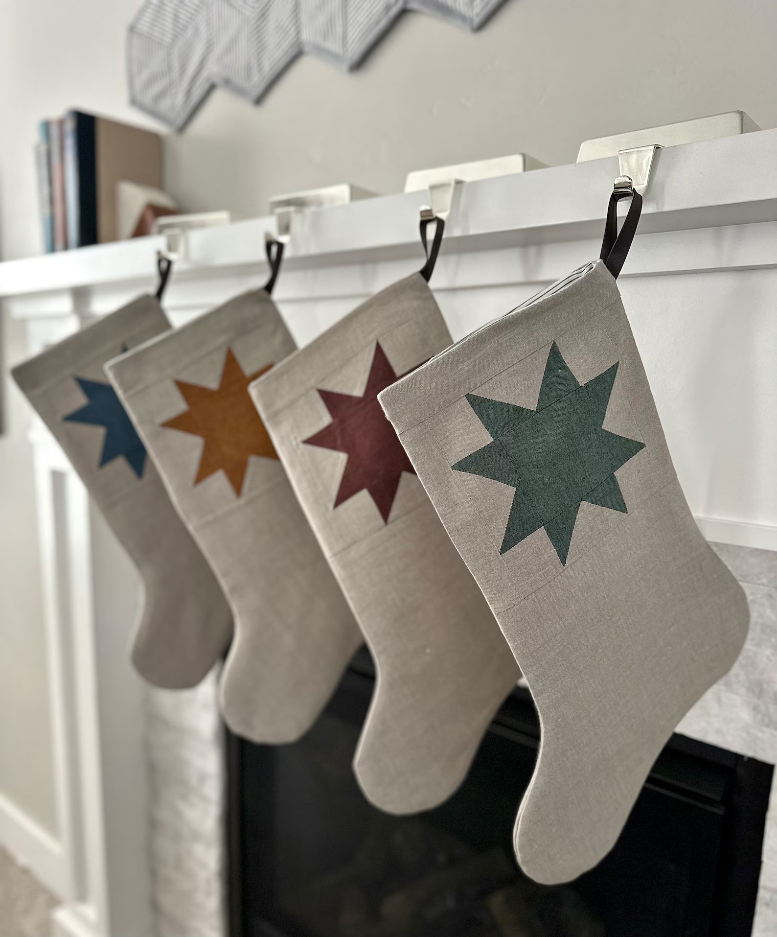 Minimalist Christmas Stocking - Etsy | Etsy (US)