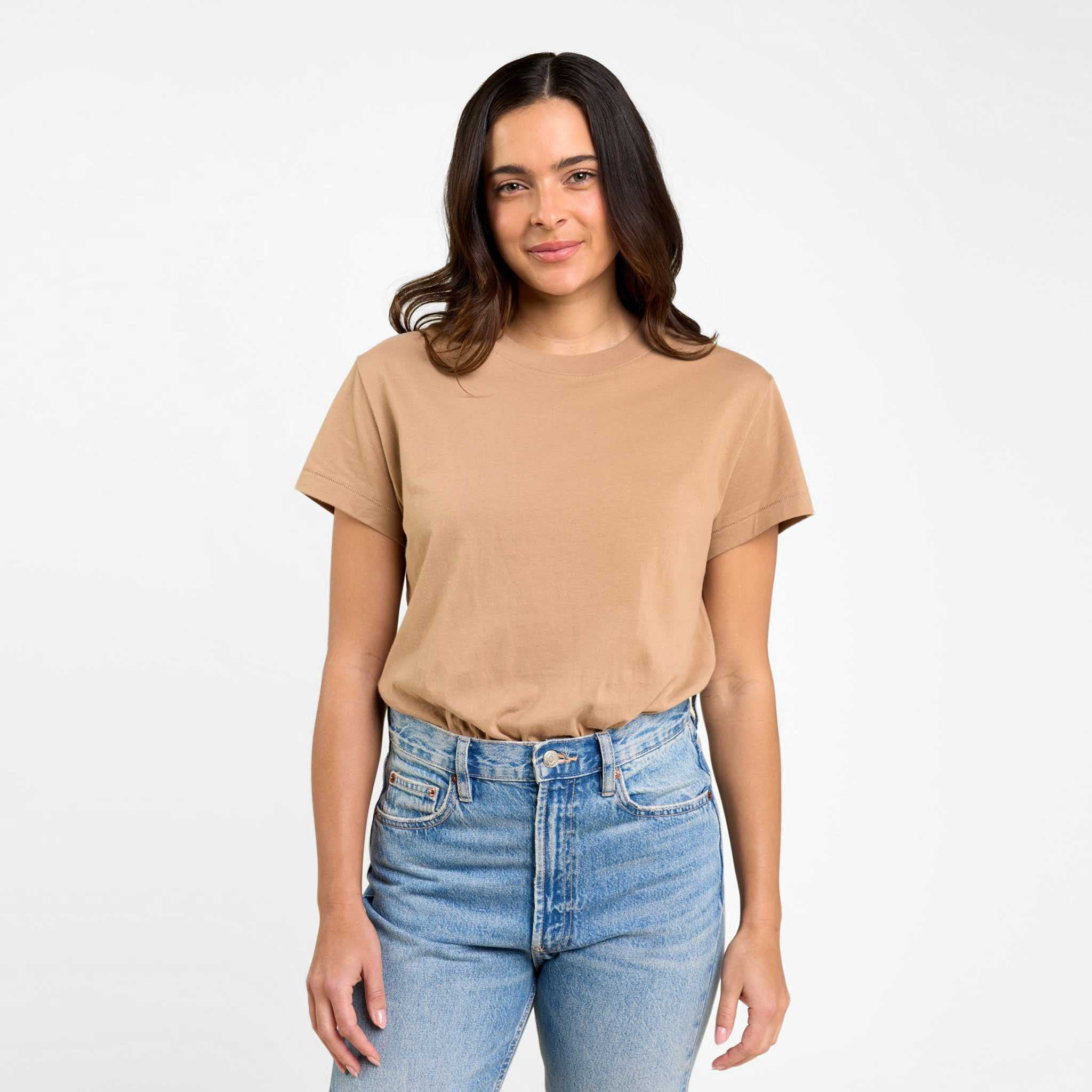 Everyday T-Shirt Bodysuit | Cinnamon | Nuuds US