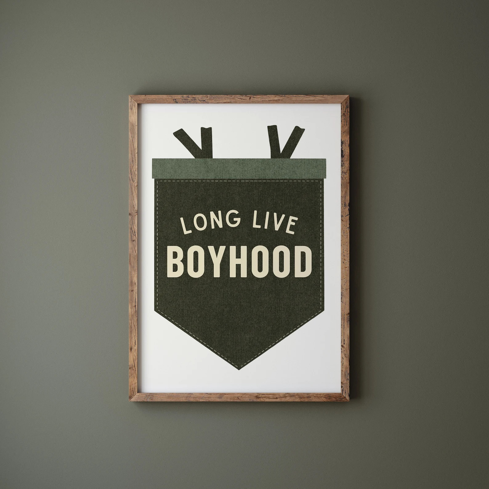 Long Live Boyhood, Digital Download, Boy Boho Decor, Nursery Wall Art, Neutral Boy Wall Art, Penn... | Etsy (US)