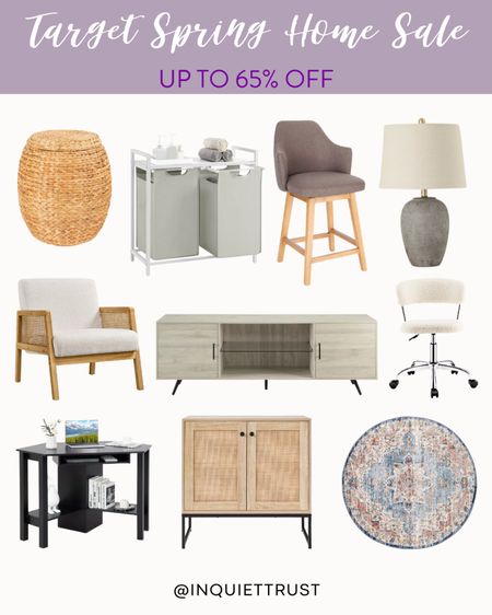 Looking for a furniture and decor upgrade? Here are some minimalist chairs, console tables, laundry bin, and more that are now on sale for up to 65% off!
#springrefresh #organizingtips #targetfinds #homemusthaves

#LTKSeasonal #LTKHome #LTKSaleAlert
