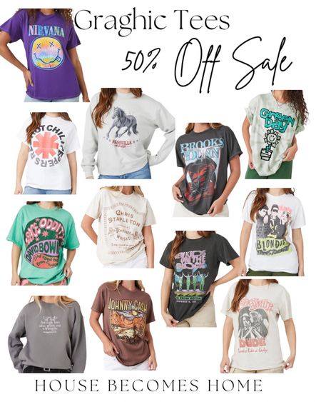 Forever 21 graphic tee 50% off sale!!! 

#LTKunder50 #LTKFind #LTKsalealert