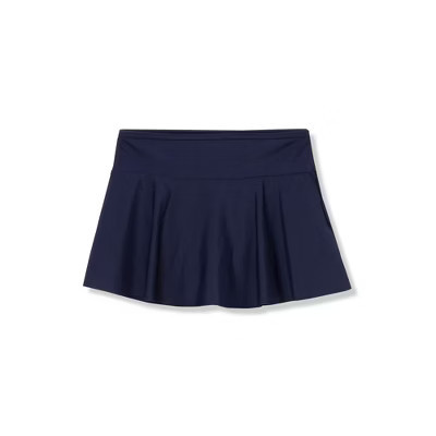 Lands' End Kids Chlorine Resistant Swim Skirt - Xxs - Deep Sea Navy | Target