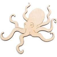 Octopus-Wood Cutout-Sea Creatures Wood Decor-Aquatic Life Decor-Various Sizes-Diy Crafts-Tentacles-Ocean Theme Party Decor-Octopus Shapes | Etsy (US)