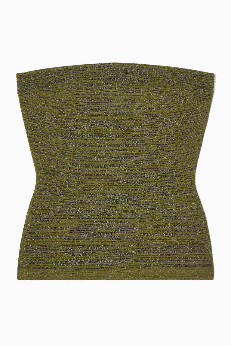 SPARKLY TEXTURED BANDEAU | H&M (UK, MY, IN, SG, PH, TW, HK)