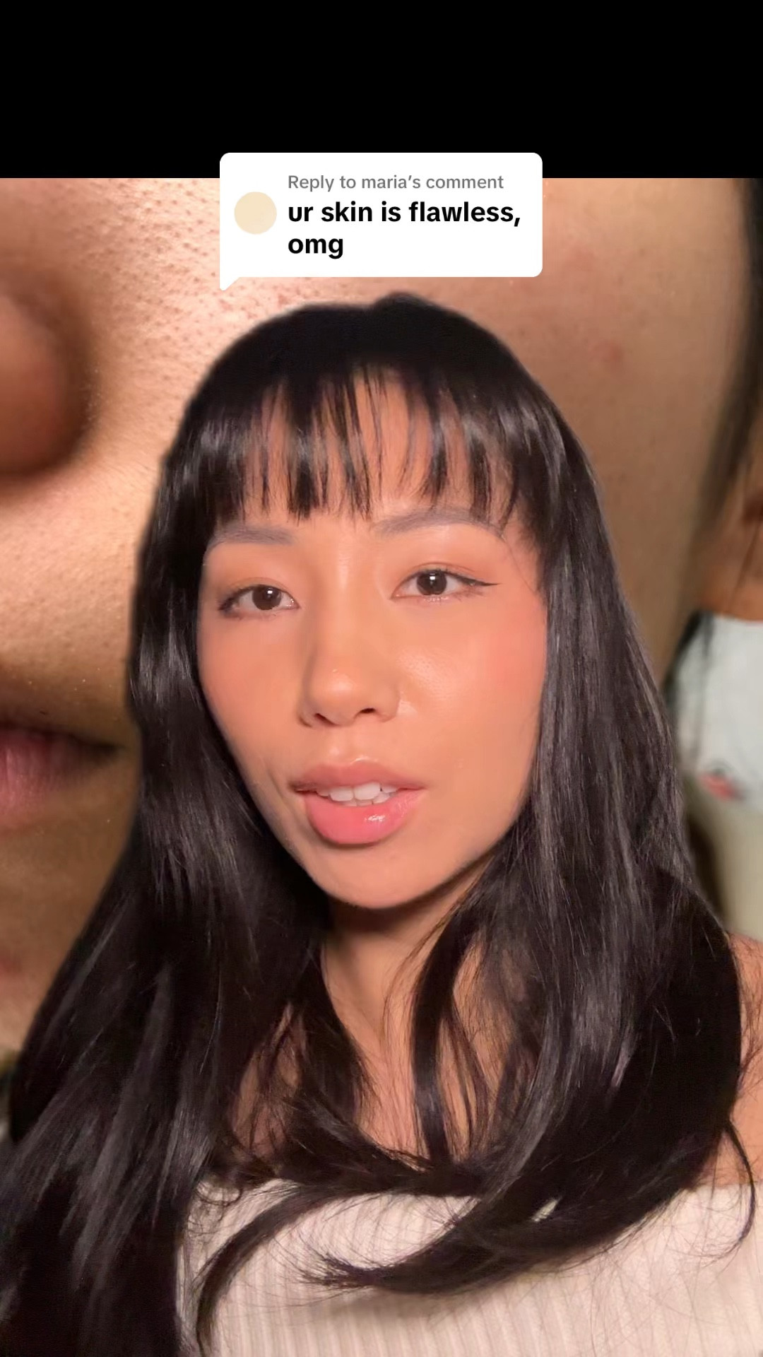 How I got rid of skin texture and faded dark spots! 