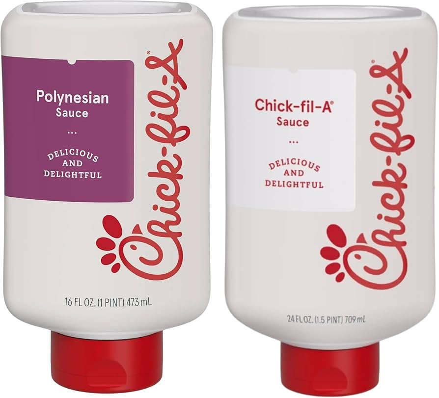 Chick-fil-A Sauce Bundle -- Chick-fil-A Sauce and Polynesian Sauce -- 16 ounces each | Amazon (US)