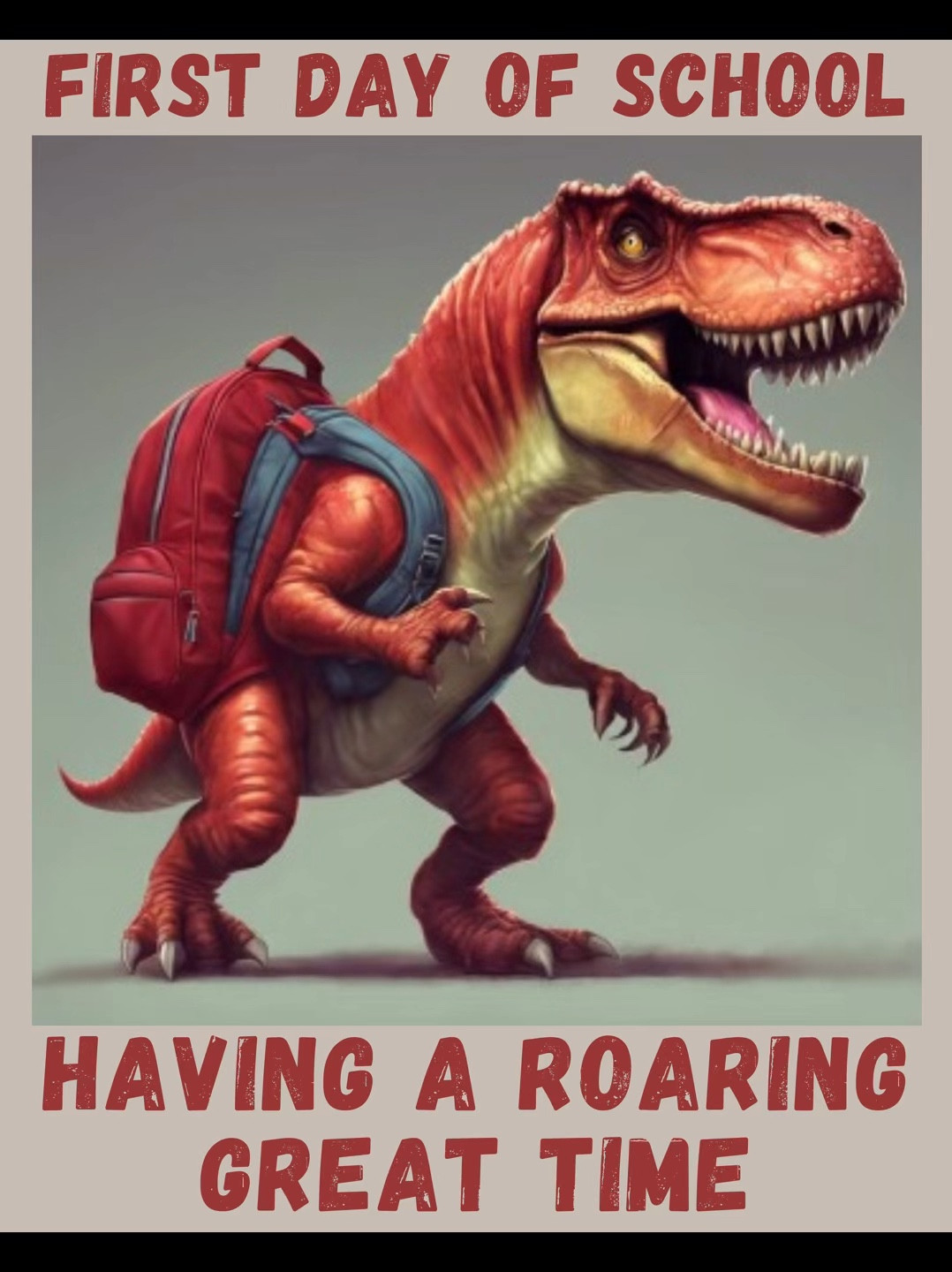 FIRST DAY OF SCHOOL - Having a Roaring Great Time 

Up to 40% OFF

Please check the dimensions of the shirt and pullover before buying it. Sizes run big. 

#LTKBacktoSchool #LTKSaleAlert #LTKKids