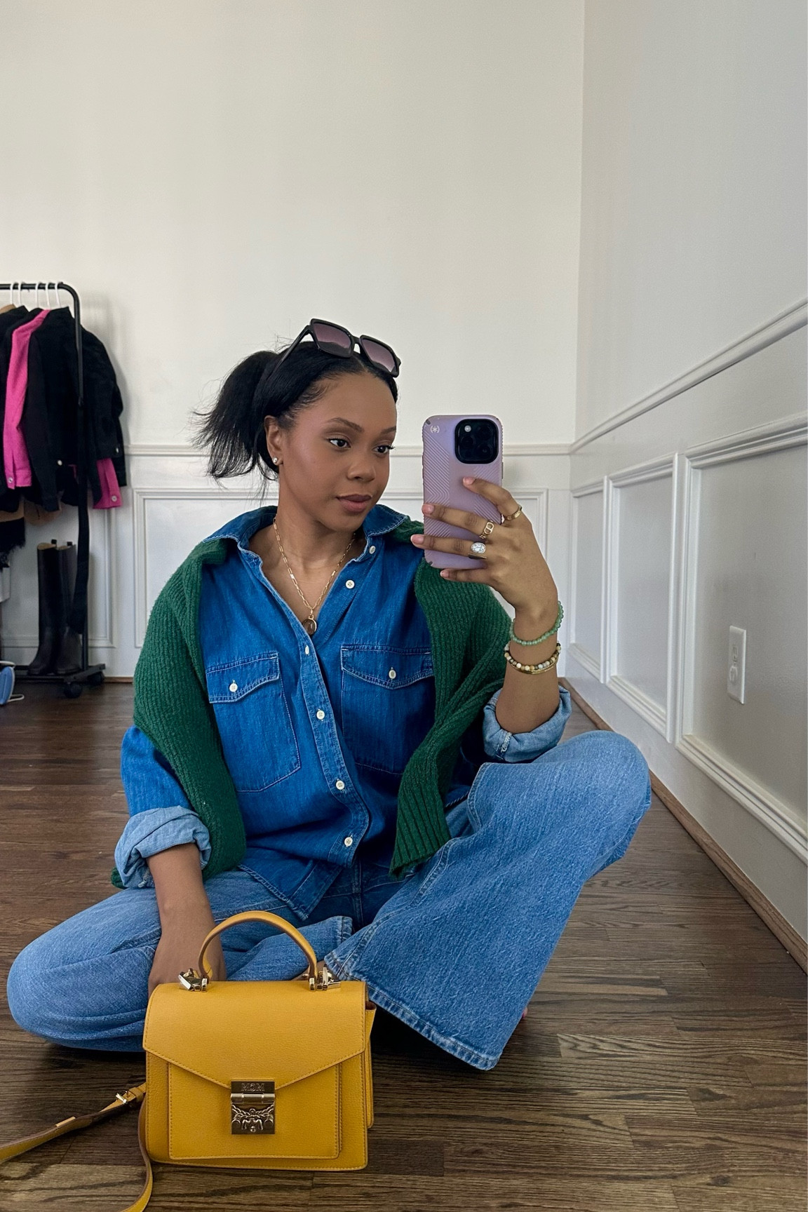 Denim on denim 💙 

#LTKfindsunder50 #LTKstyletip #LTKSeasonal