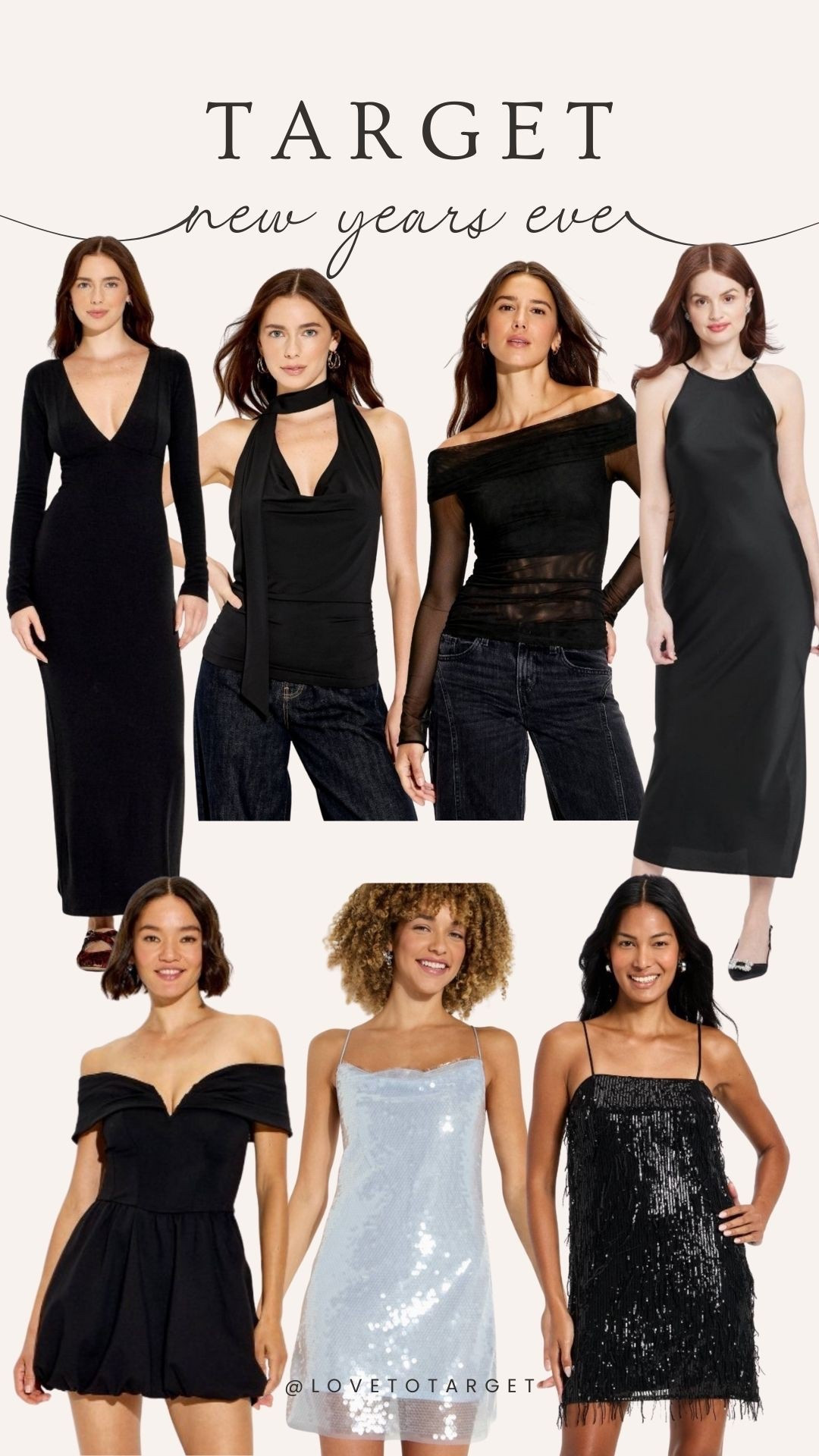 Last minute NYE’s outfits from Target 🎯 

#LTKFindsUnder50 #LTKHoliday #LTKootd