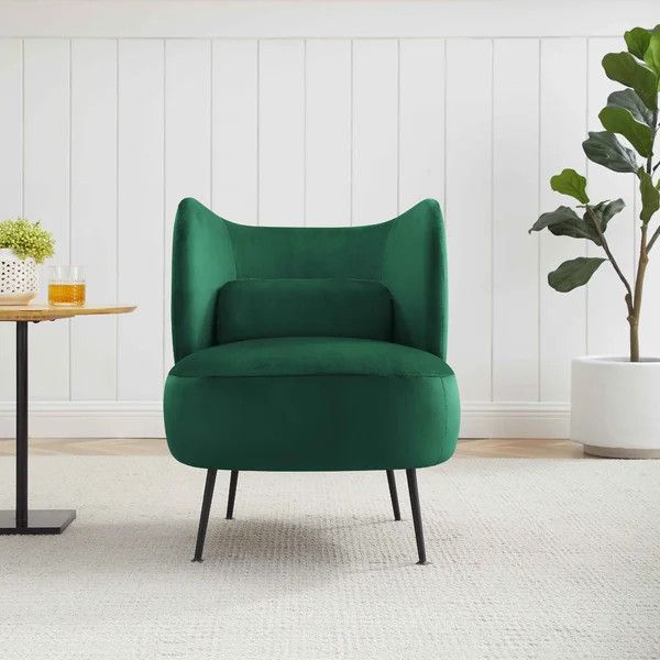 Almenia Upholstered Barrel Chair | Wayfair North America