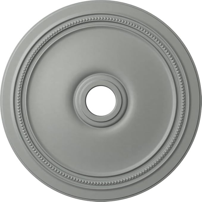 Ekena Millwork CM24DI Diane Ceiling Medallion, 24"OD x 3 5/8"ID x 1 1/4"P, Factory Primed | Amazon (US)