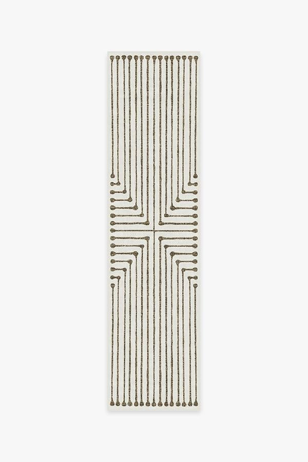 Jonathan Adler Inkdrop Black & Ivory Rug | Ruggable