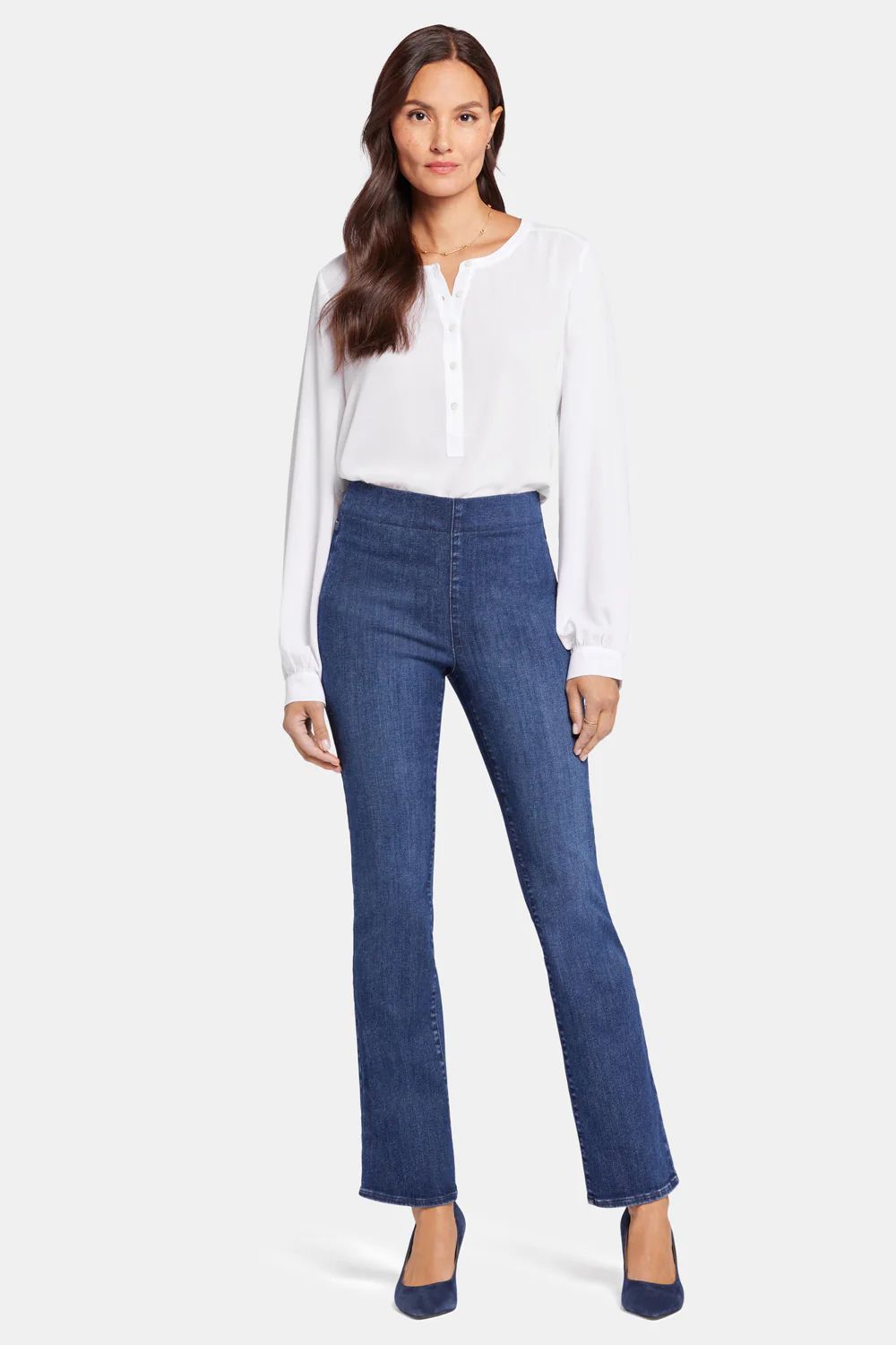 Slim Bootcut Pull-On Jeans - Decker | NYDJ