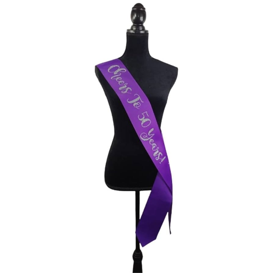 Custom Party Sash, Personalized, 80 inches | Amazon (US)