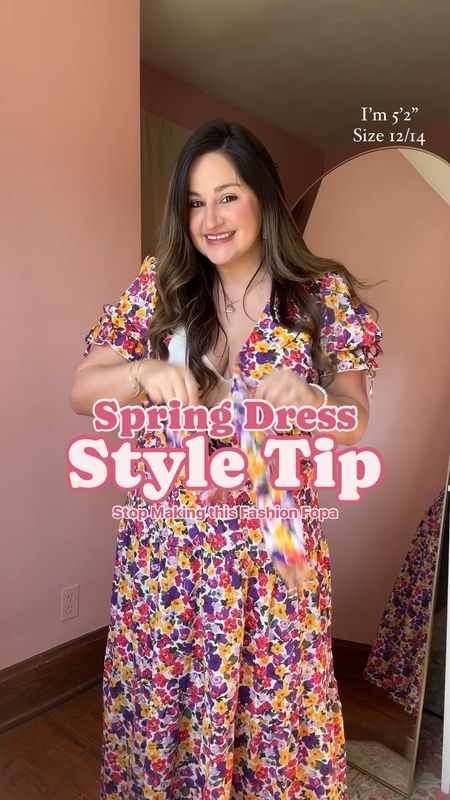 My favorite tie front dress and how to tie it! 🌸

Wearing my normal size large

Spring dress
Floral dress
Style tip
Curvy
Midsize
Size 12
Spring dress
Easter dress
Mother’s Day dress
Vacation dresss

#LTKVideo #LTKmidsize #LTKstyletip